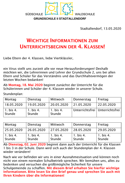 Elterninfo S1